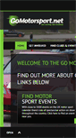 Mobile Screenshot of gomotorsport.net